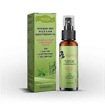 Rosemary Hair Spray - Hydrate Roots, Boost Elasticity & Shine, Anti-Hair Loss Formula with Peppermint & Coconut Oil