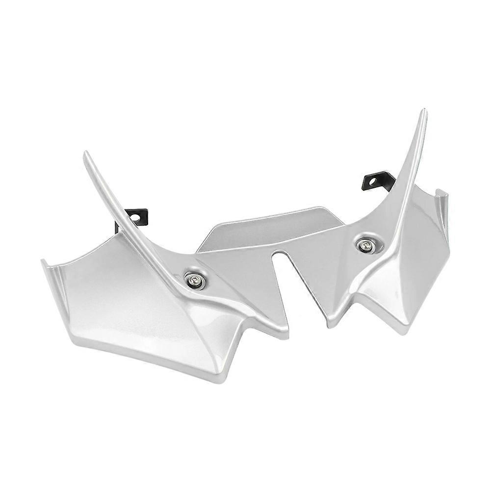 White for Kawasaki Z650 2020-2024 Winglets Front Nose Cone Panel Fairing Beak