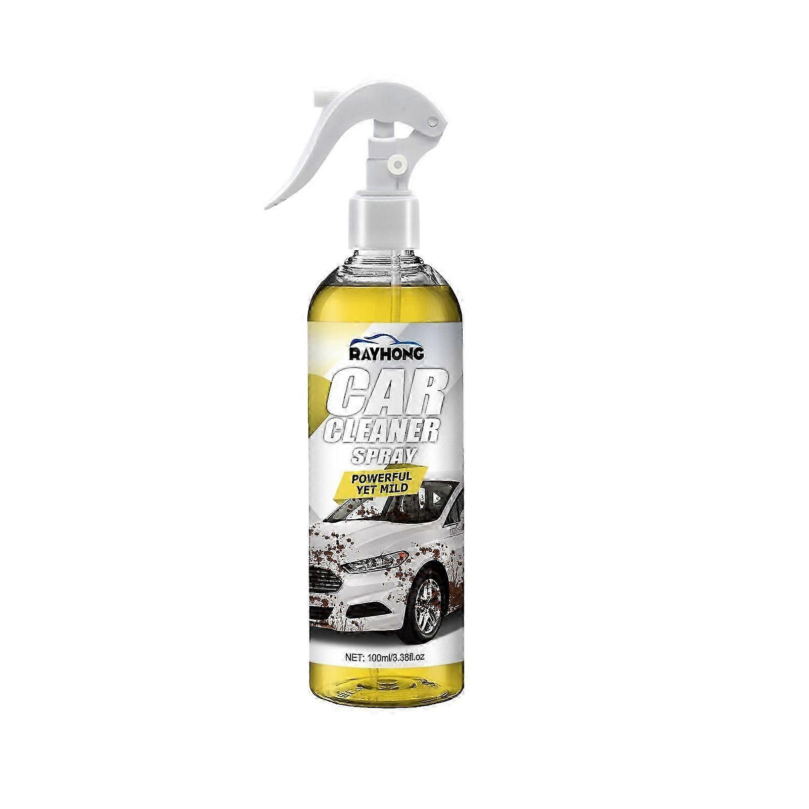 Multi-Functional Car Cleaning Spray - Effortlessly Remove Dirt & Grease Without Water (100ml)