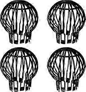 4PCS Plastic Gutter Guards Downpipe Leaf Guard Drain Pipe Cover  Gutter Mesh Drain Filter Downspout Protector Pipe Trap