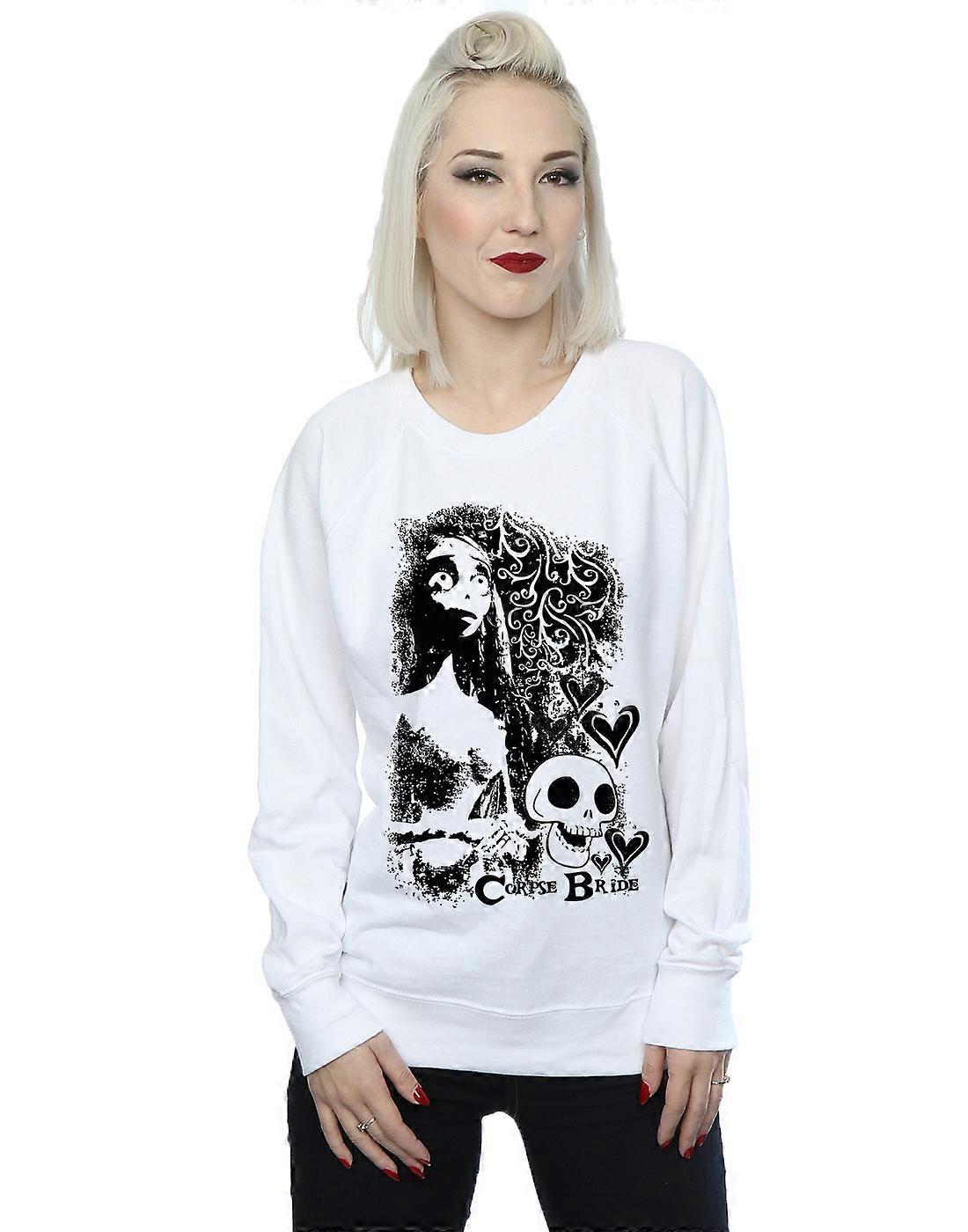 Corpse Bride Women's Skull Logo Sweatshirt