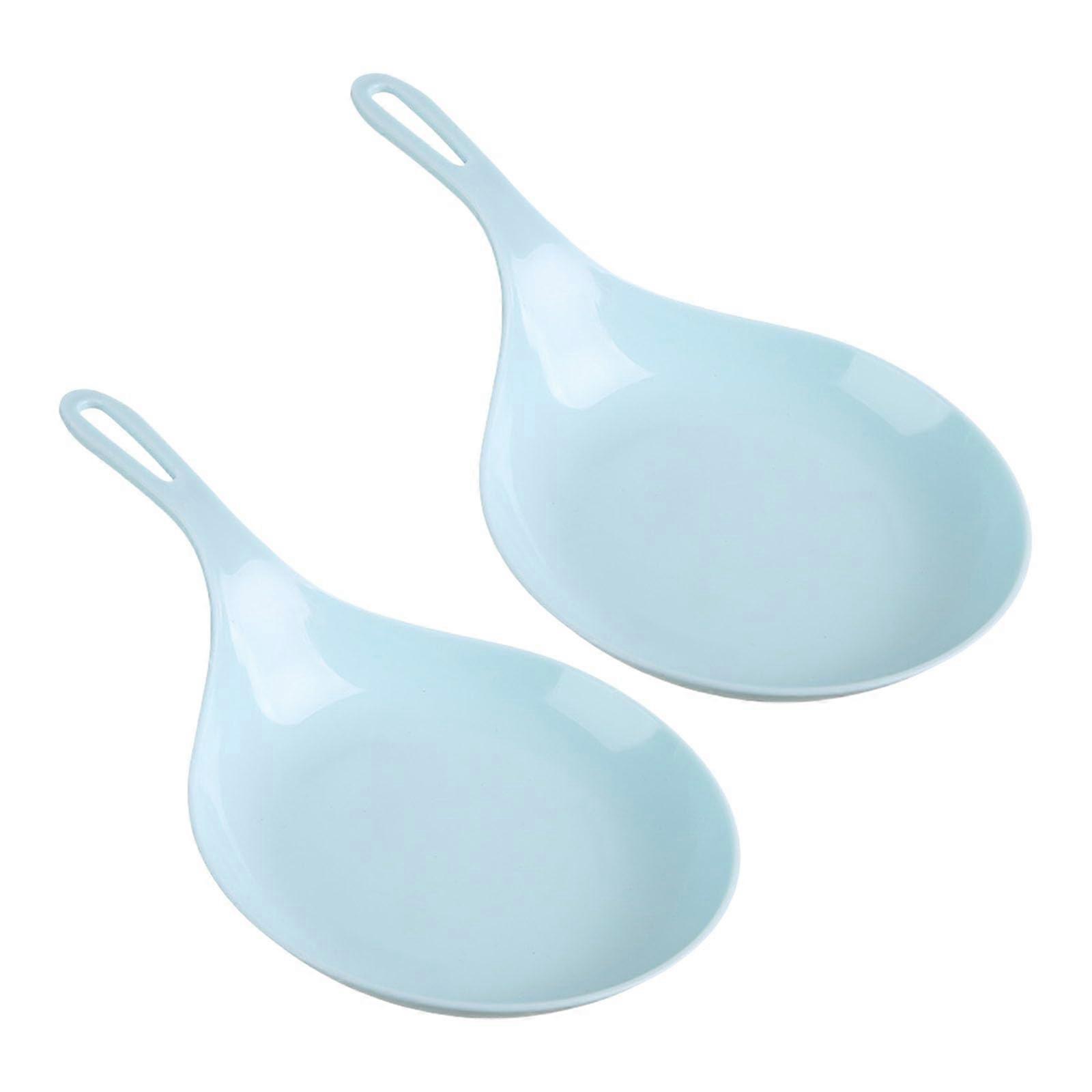 2Pcs Serving Tray with Handle for Snacks Desserts Cake Fruit Appetizers Ergonomic Design