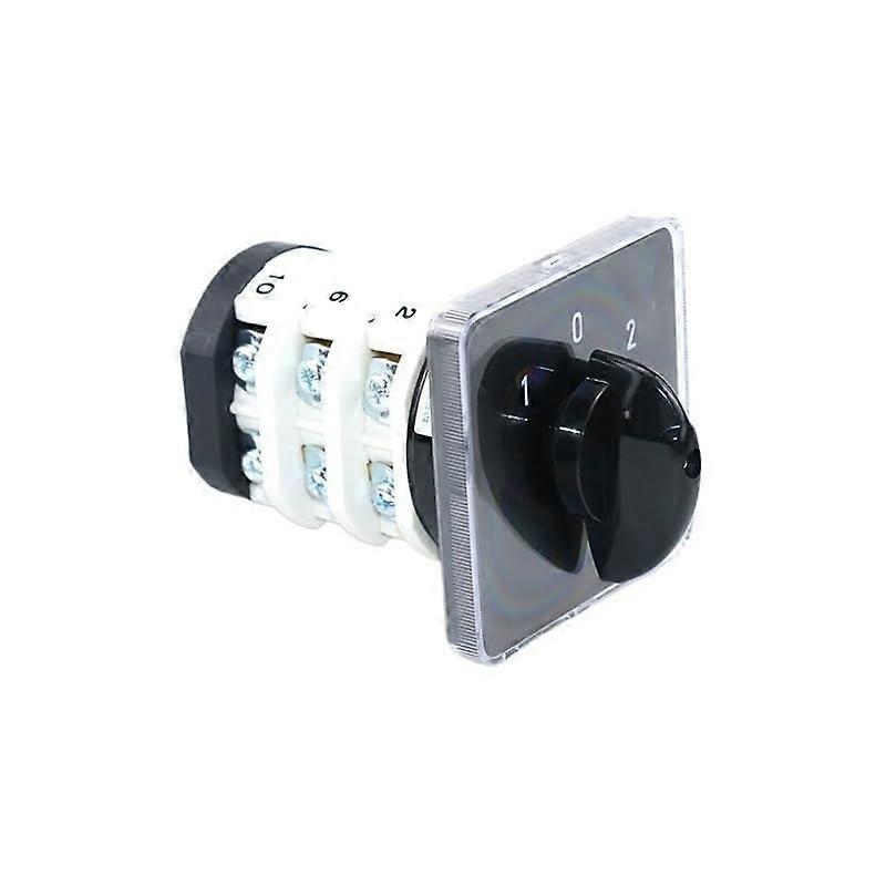 32A 3 Position 3 Phase Cam Switch with Durable Silver Contacts for Quick Power Control