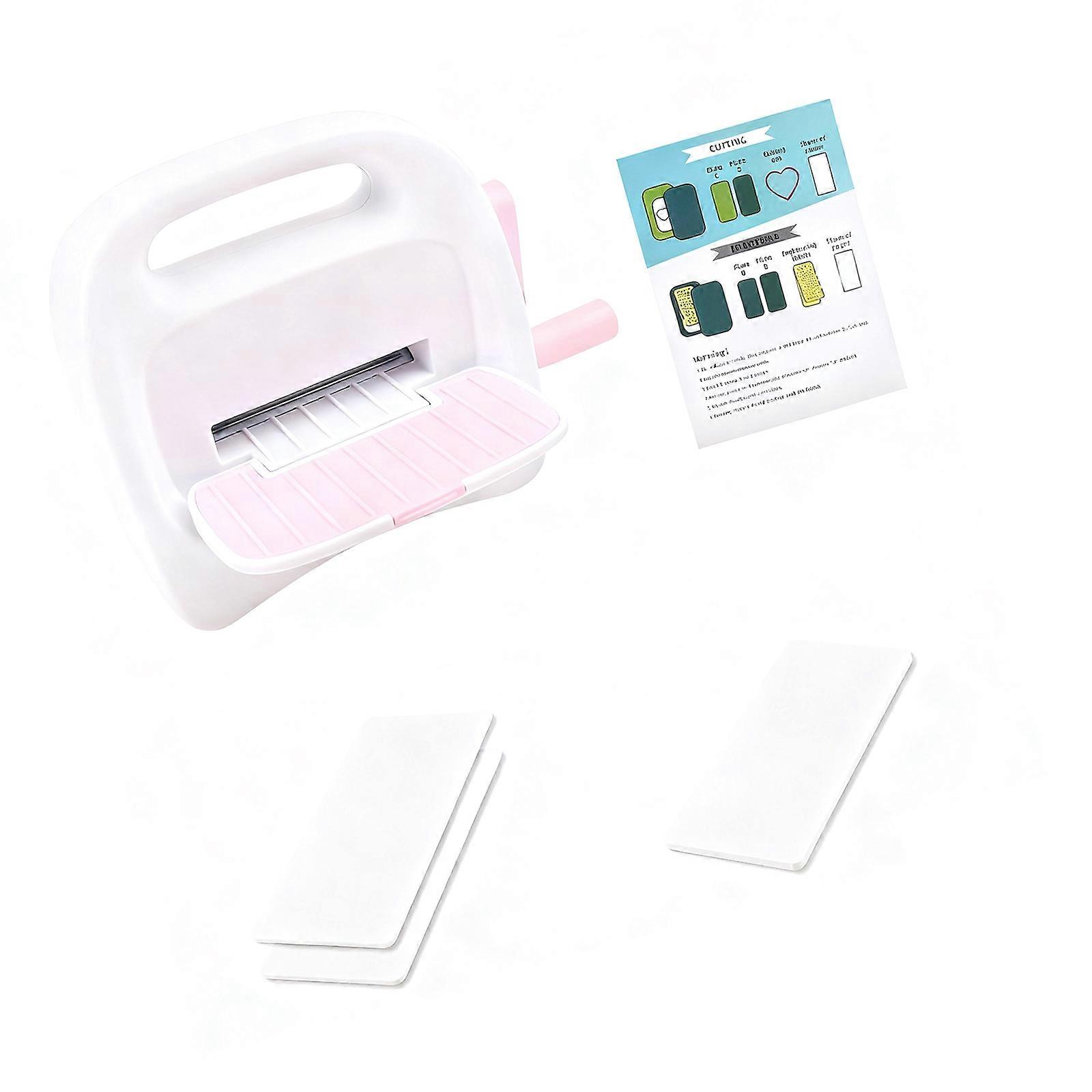 Small Manual Craft Machine Foldable Designs For Die Cutting Embossing In Multiple Setting Multicolor