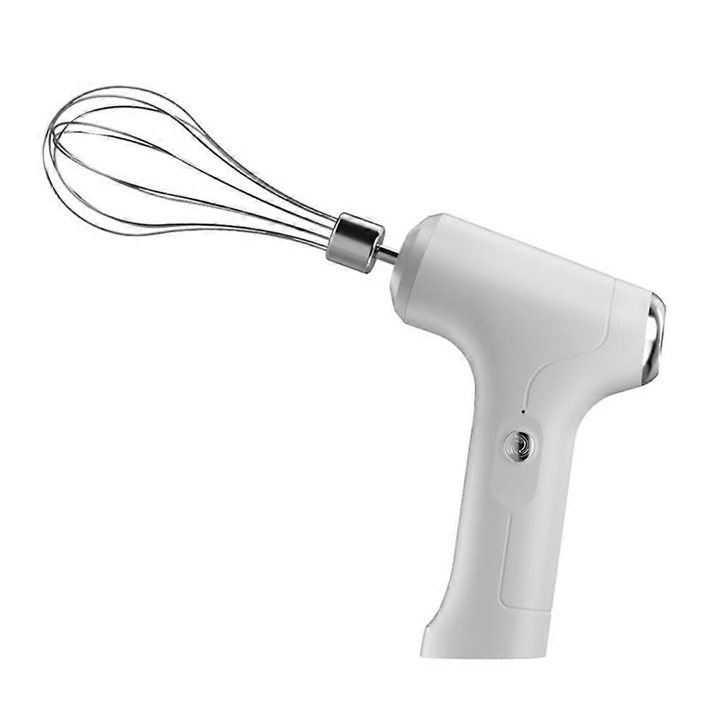 Electric Handheld Mixer with USB Fast Charging, ThreeSpeed Whisk for Baking, Cream and Batter