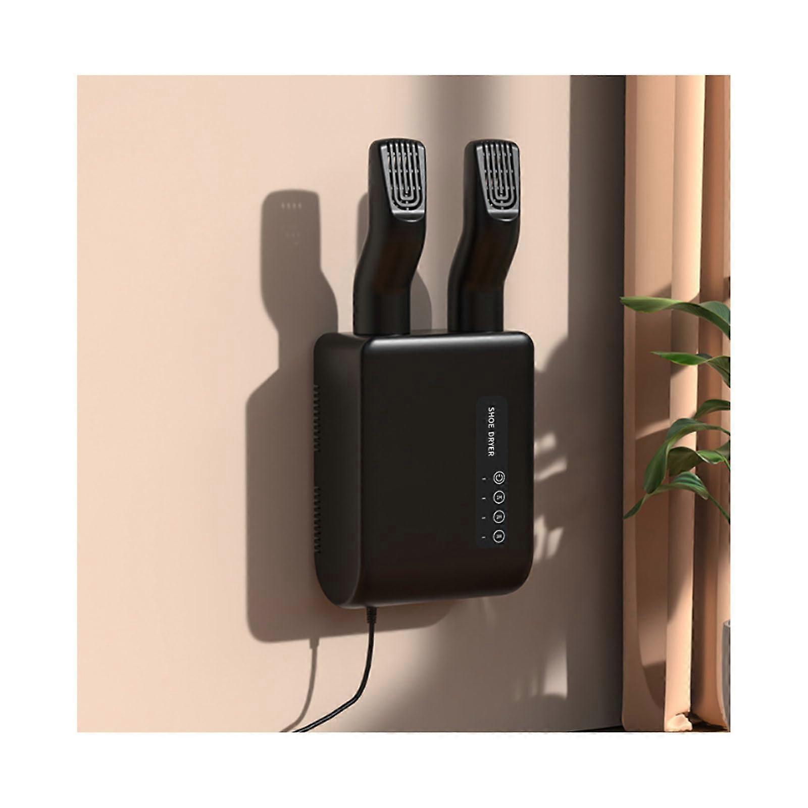 Boot Dryer for Work Boots and Shoes with Timer, 360° Adjustable Rack, Silent Fast Drying, Wall Mounted