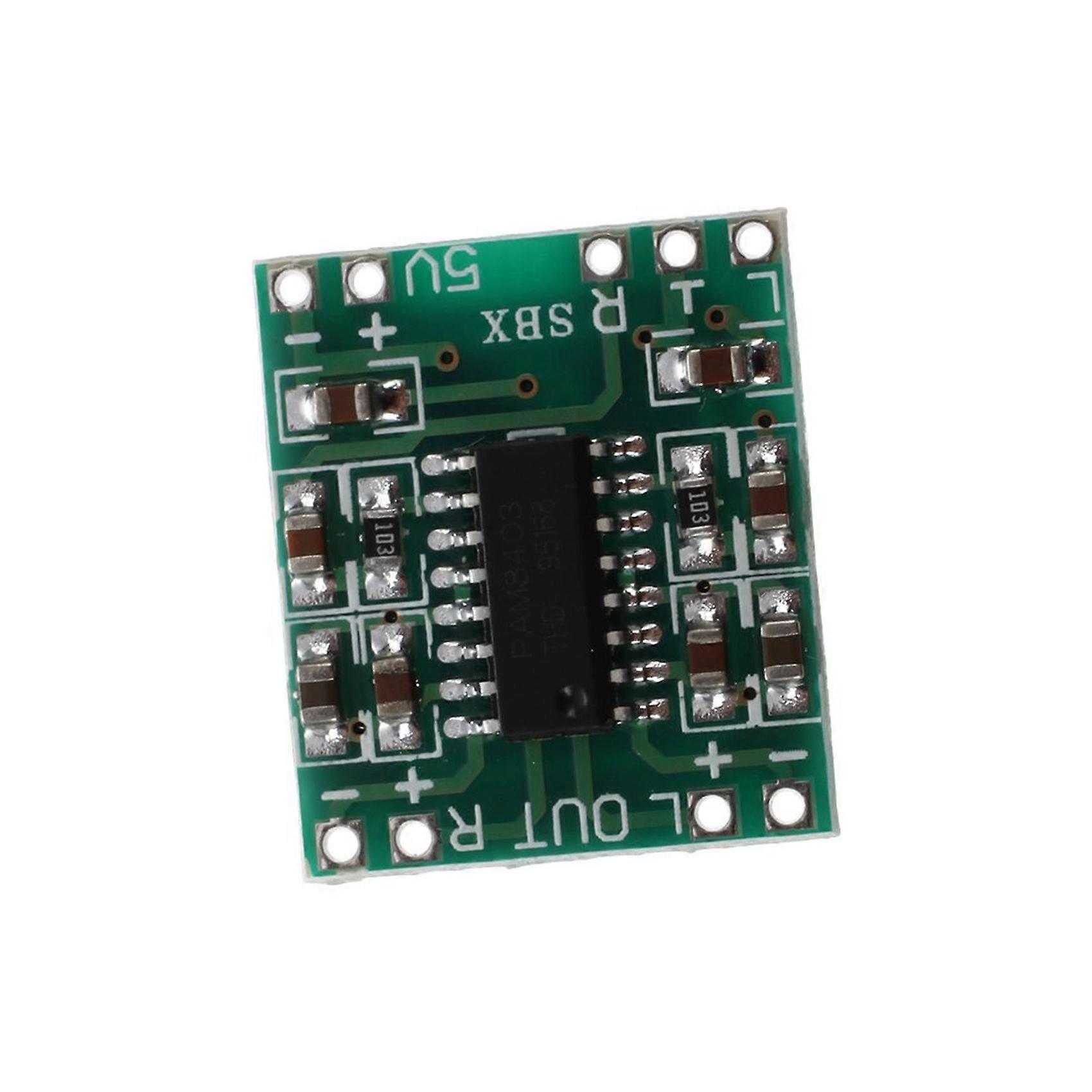 2X PAM8403 Audio Module USB DC 5V Class D Digital Amplifier Amplifier Board LCD