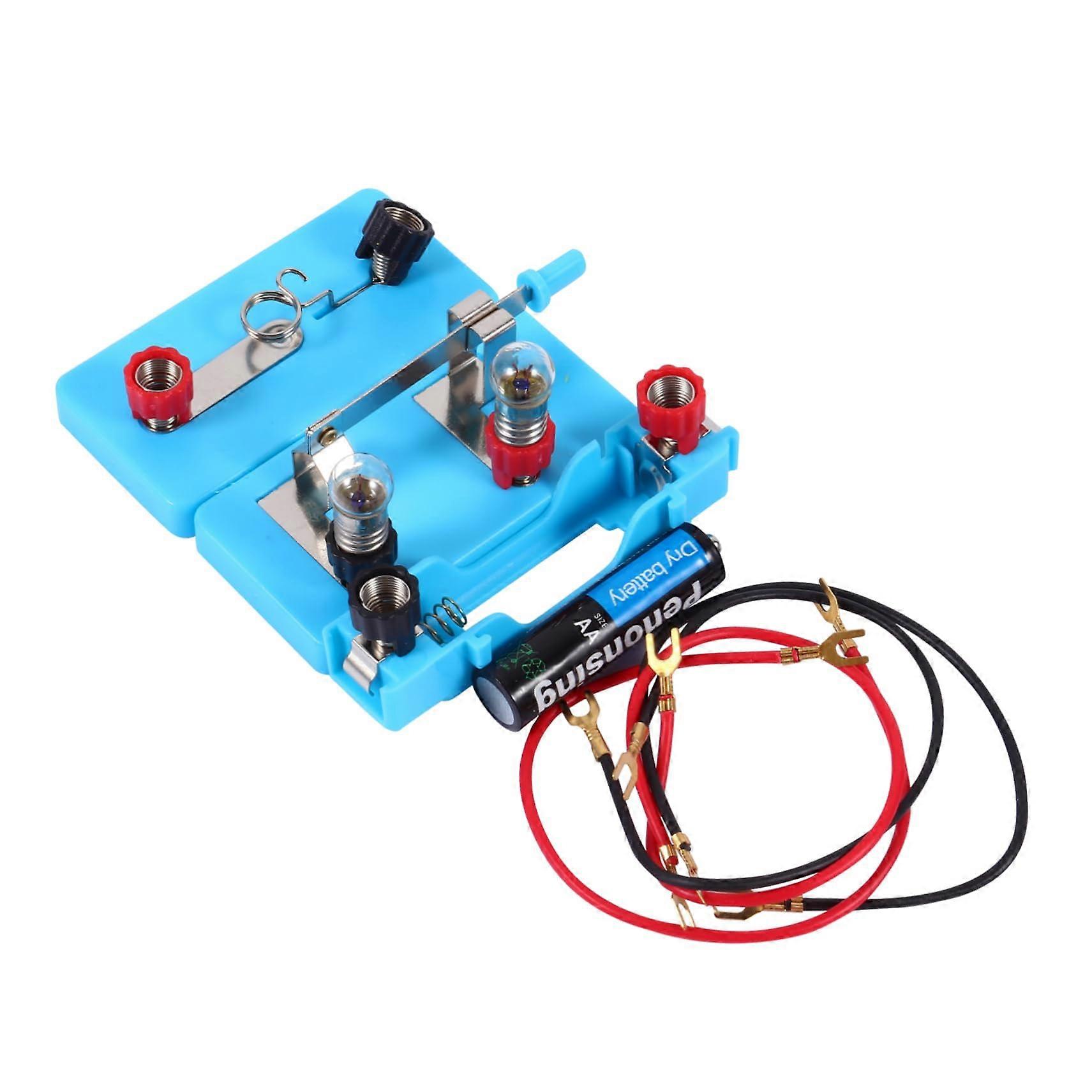 Physics Circuit Kit for Students with HandsOn Series and Parallel Learning Set and Storage Box