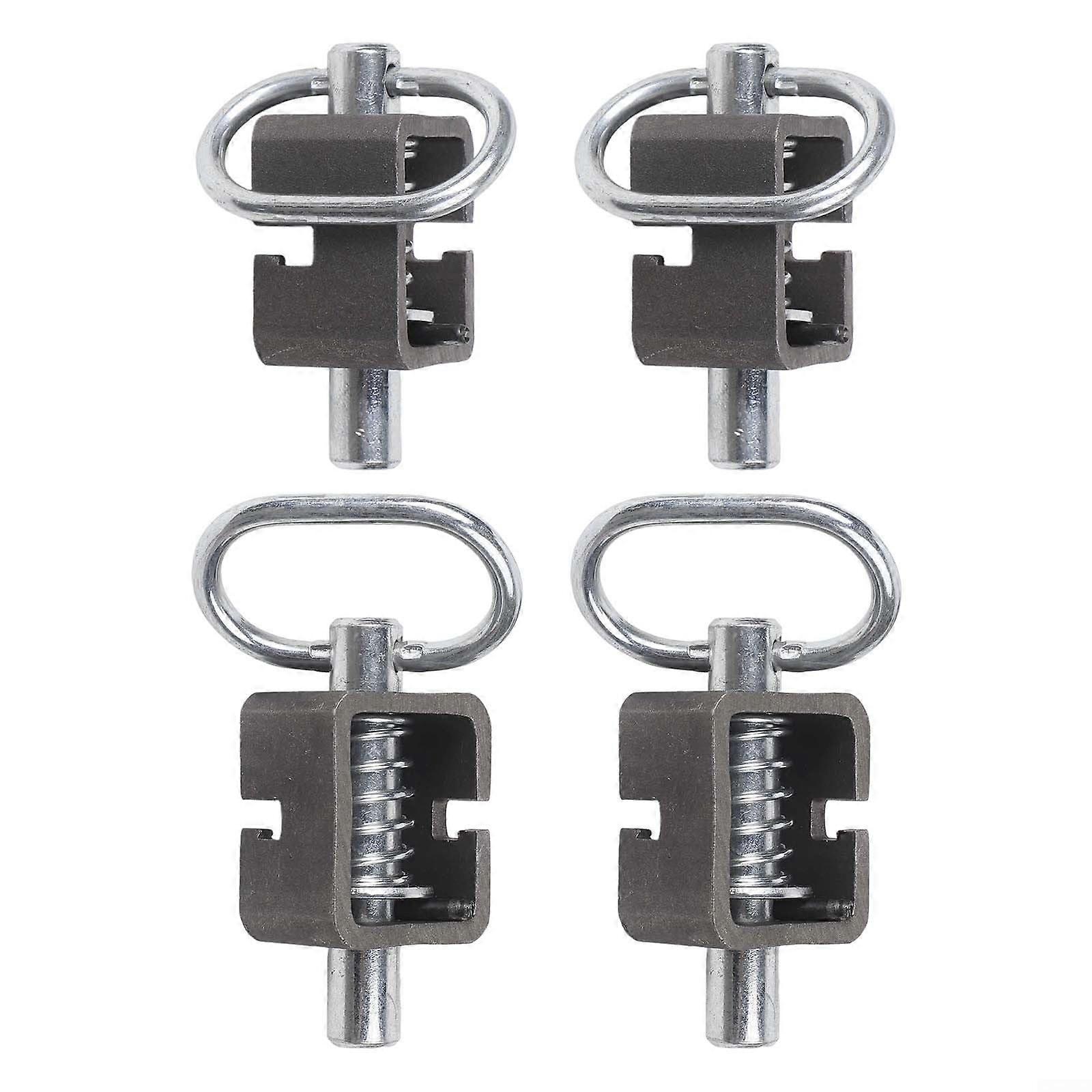 Heavy Duty Trailer Gate Spring Latch Lock Assembly, WeldOn Steel for Utility and Dump Trailers (2PCS)