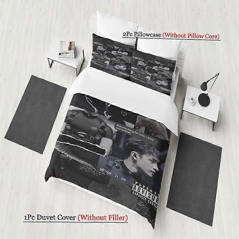 Christopher Chahn Bahng Artistic Style Pattern Bedding Set Soft and Comfortable