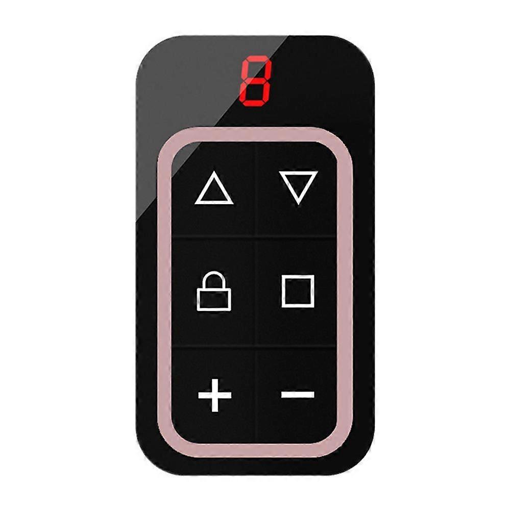 8CH Multi Frequency Garage Door Remote Control 270-868MHZ RF Copy Remote Control Automatically Identify Frequency Pink