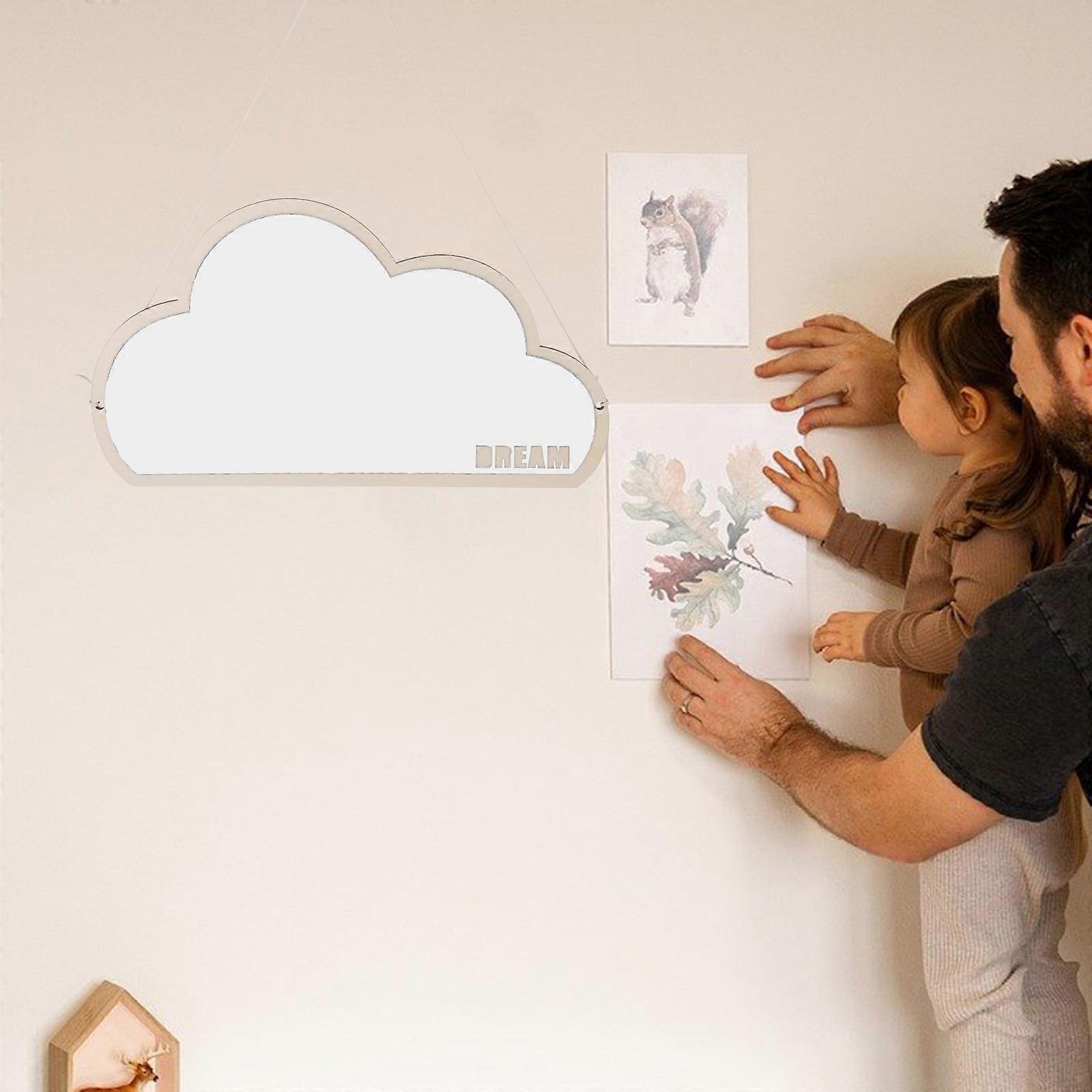 Nordic Cloud Shaped Mirror Hanging Wall Mirror for Wall Decor