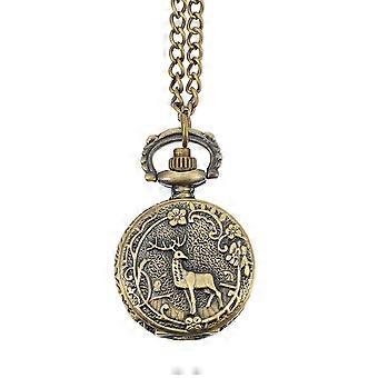 Vintage Elk Pocket Watch for Decor 1Pcs Durable All-Match Hanging Watch