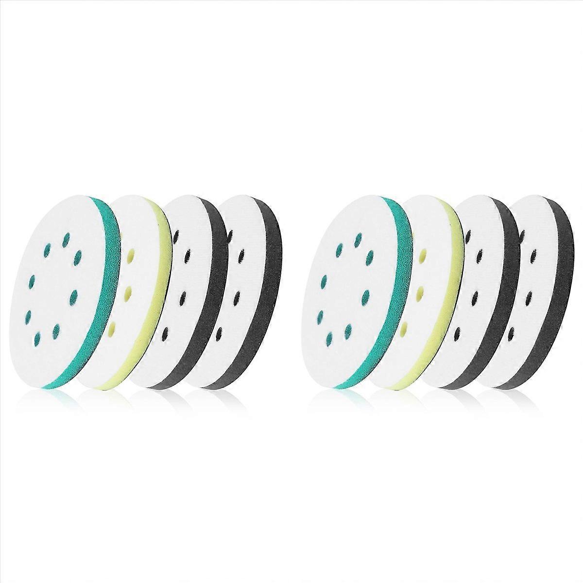 4 Pack Foam Sanding Pads for Orbital Sander