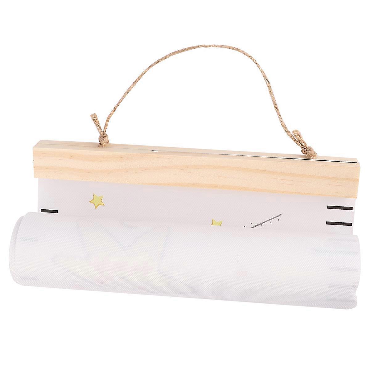 Kids Growth Chart Hanging Wall Decal Animal Pattern Height Ruler Assorted Color