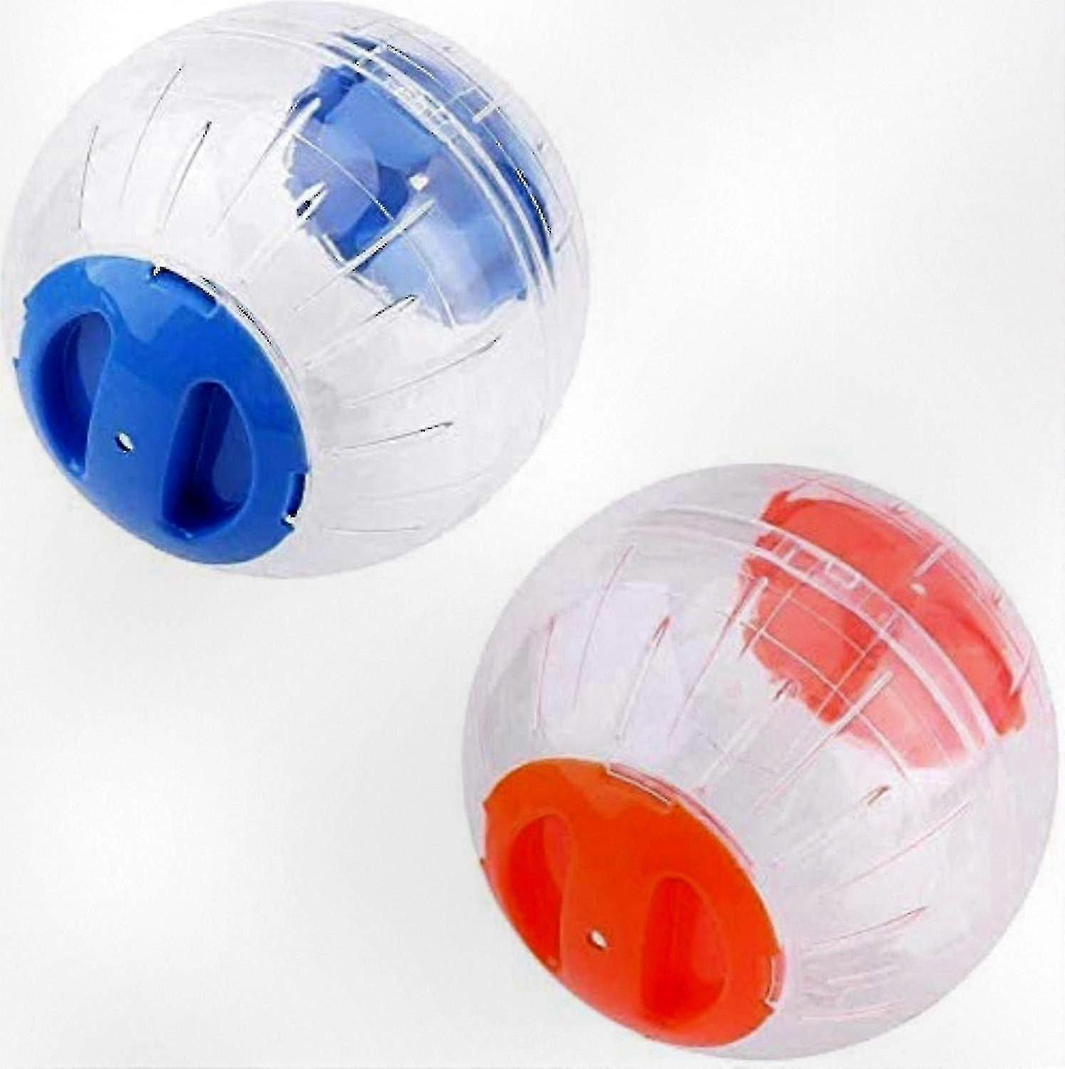 2 Pack 10cm Clear Plastic Hamster Exercise Ball