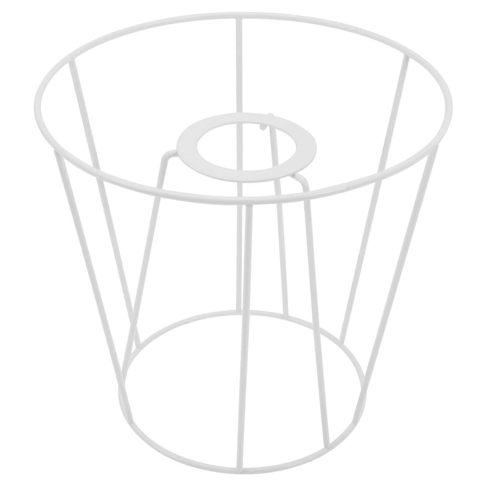 Lamp Shade Ring Holder 2Pcs Lampshade Frame Replacement for Lights