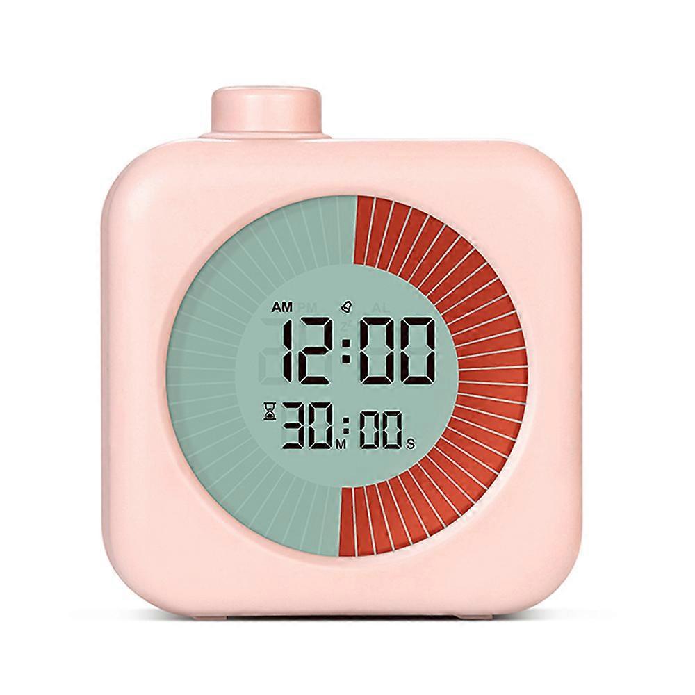 Digital Productivity Timer Visual Count Up/Down Function Alarm Clock Snooze Setting Sound Reminder Kids Time compatible with Learning
