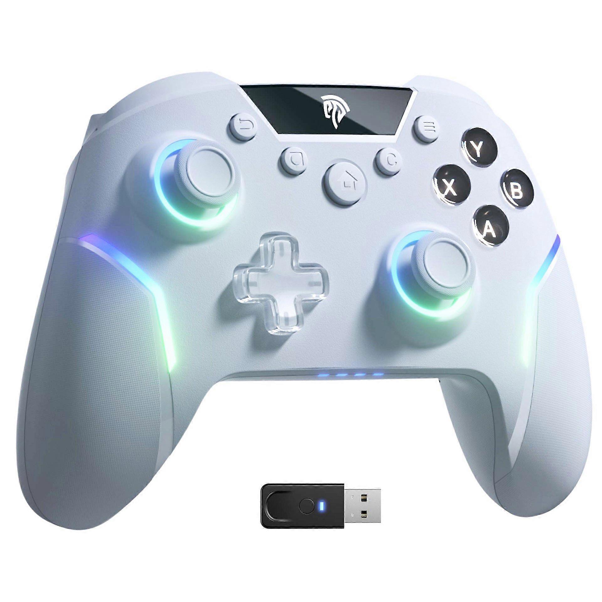 EASYSMX X20 Gaming Controller Bluetooth-Compatible 2.4G Wired Programmable Gamepad