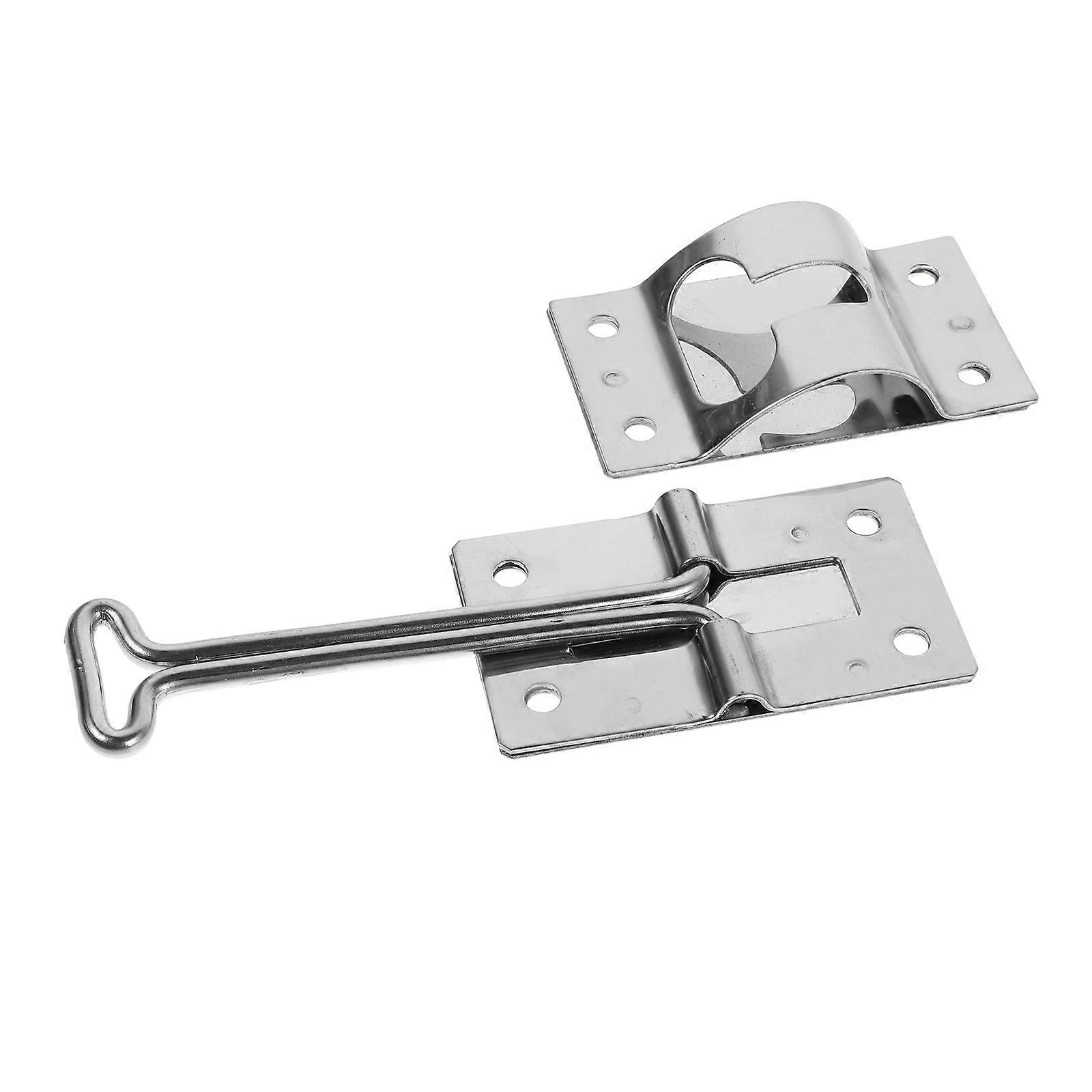 Door Wind Hook Rv T Style Door Latch for Secure Trailer Entry 1Set