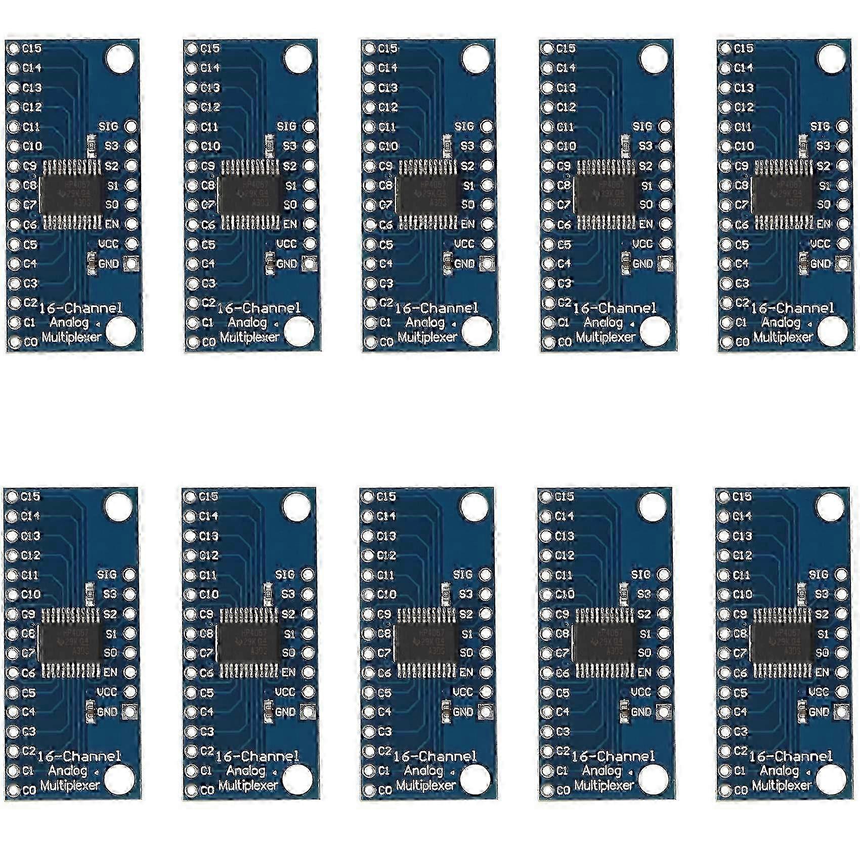 10Pcs 16CH Analogue Multiplexer Module 74HC4067 CD74HC4067 Module