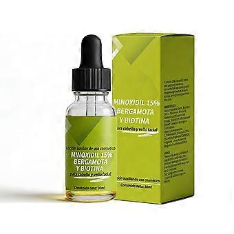 Biotin & Bergamot Scalp Care Serum, Nourishing Hair Oil with Ginger & Keratin, Strengthening Treatment for Fuller, Healthier-Looking Hair, 30ml