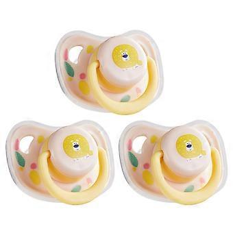 Set van 3 herbruikbare kauwspeeltjes met cartoonfiguren voor puppy's en kittens.