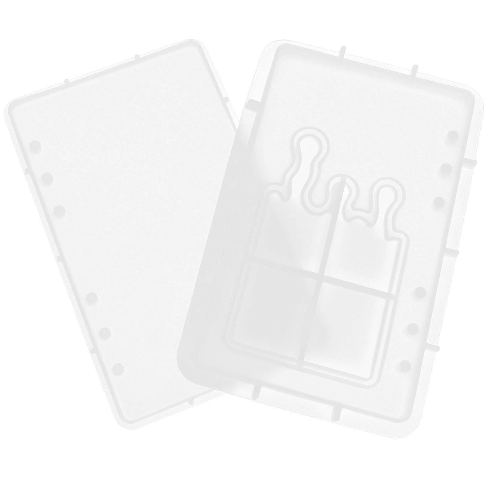 Bookmark Making Mold for Epoxy Craft 2Sets Flexible Silicone Material