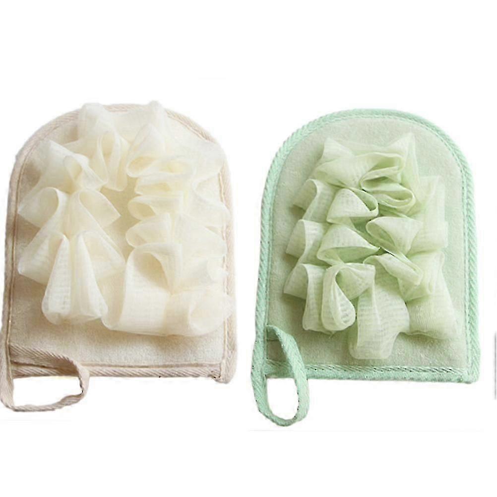 Bath Sponge Mesh Bath Sponge Pads for Deep Cleaning Assorted Color
