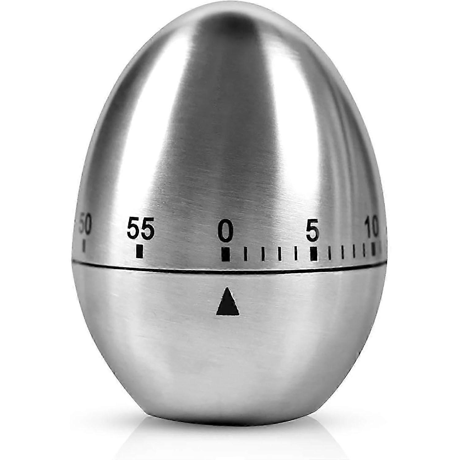 Egg shaped mechanical timer