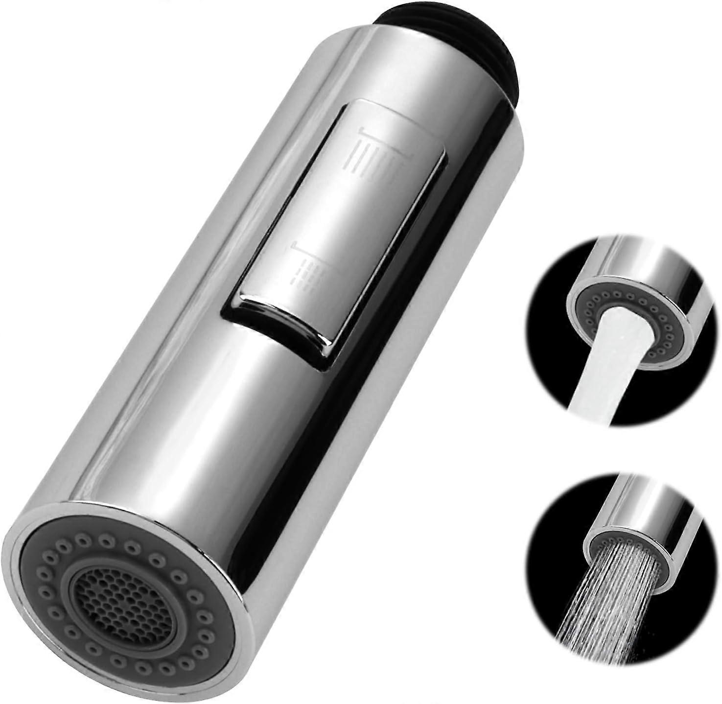 Kitchen Sink Sprayer with 2 Modes, Replacement Plastic Kitchen Faucet