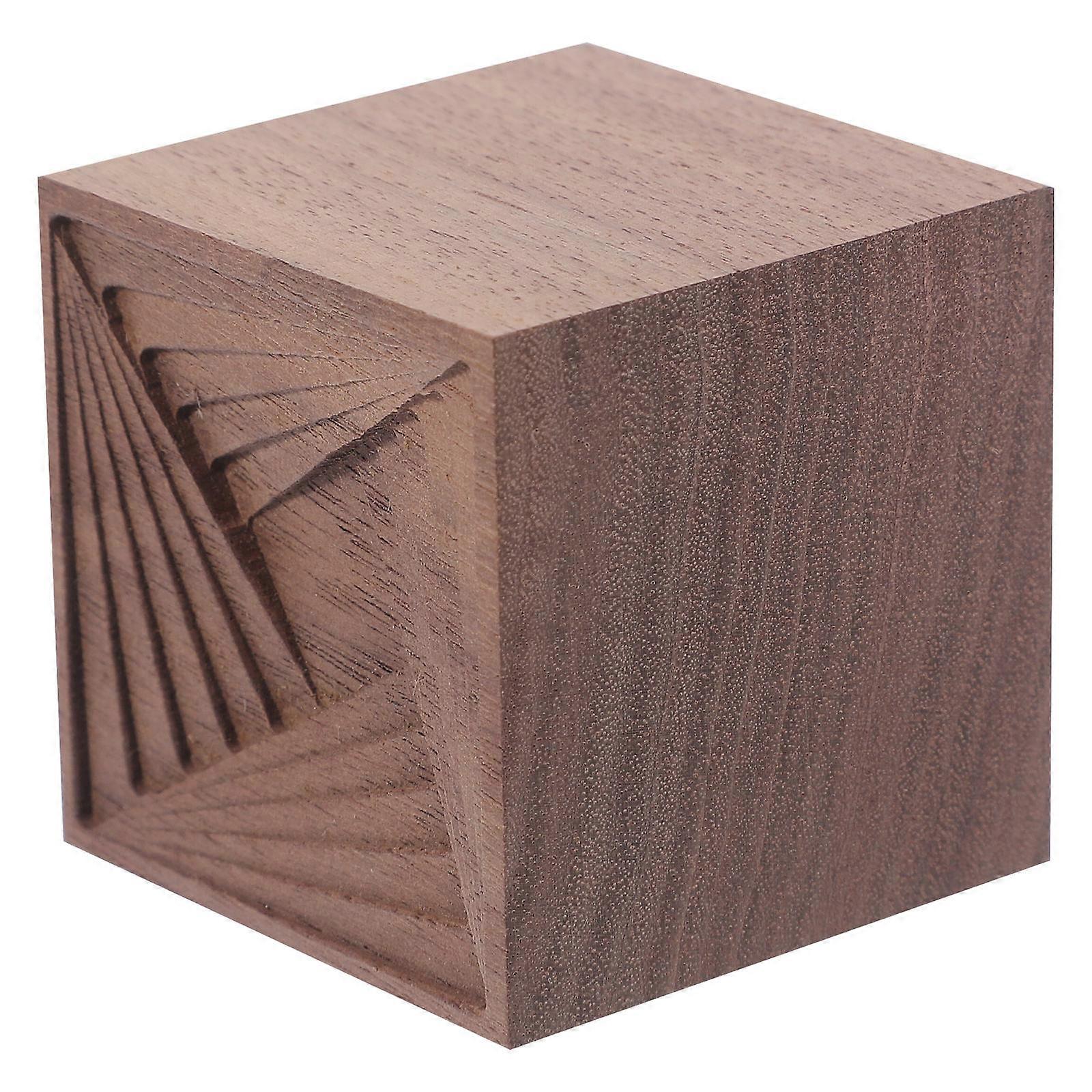 Essential Oil Diffused Cube Wood Aroma Diffuser Essential Oil Aromatherapy Diffuser Block