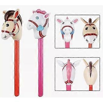 2 Inflatable Hobbyhorse For Girls & Boys Fun Party Game Birthday_sq
