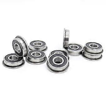 10pcs F695-2RS Lager 5x13x4mm Flansch Miniatur Tiefe Nut Kugellager F695rs für Voron 2/3 3D