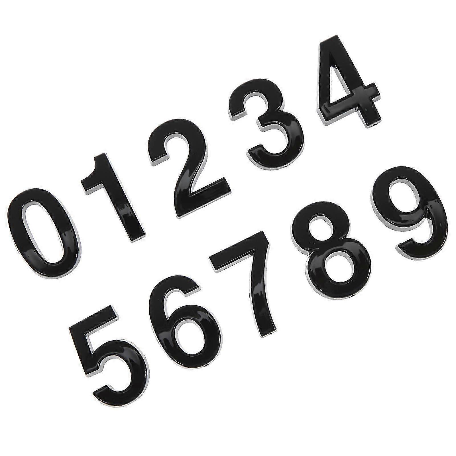 Digital Numbers Multi-Function Clock Numbers 10Pcs Set