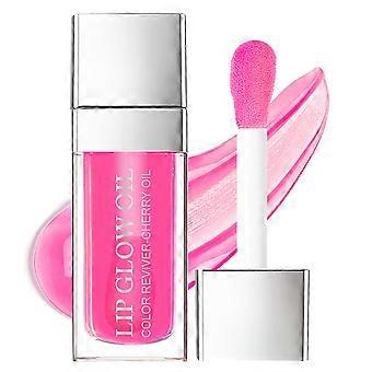 Plumping Lip Oil with Glitter Shine, Long Lasting Hydrating Lip Gloss