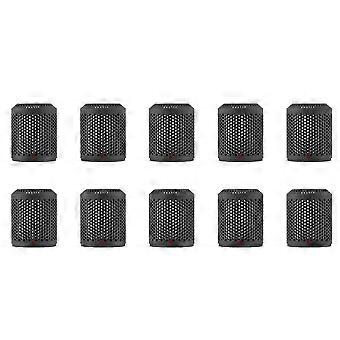 10X Suitable for Hair Dryer HD01 HD03 HD08 Dustproof Outer Filter Cover Vacuum Cleaner Accessories Black