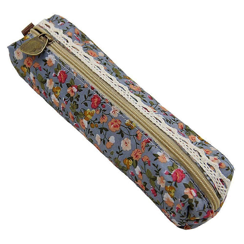 Cute Floral Pattern Makeup Bag / Pencil Case
