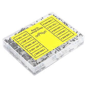 Wasserdichte Uhr Uhr O-Ring Sortiment Firewall Loch Tülle Gummi O-Ringe Sortiment