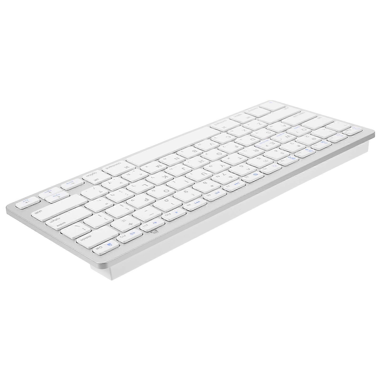 Wireless Keyboard Plastic Israeli Hebrew Silent Keyboard Computer Accessory