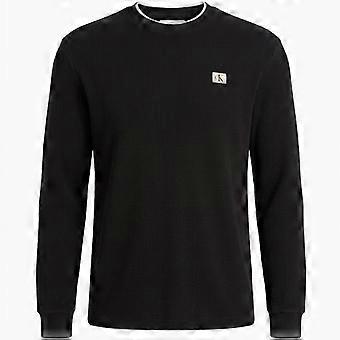 Calvin Klein Sudaderas Lv040em217 Ls Waffle Badge Crewnk T