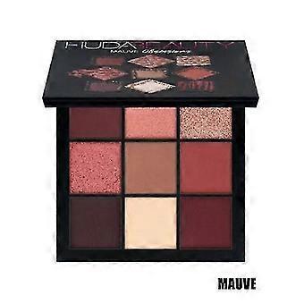 Eyeshadow Palette 9 Colors Long Lasting Beauty Cosmetic Portable Gift For Women Mauve- Aespa