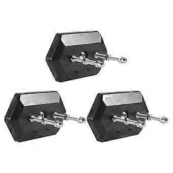 3 Packs Wall Mount Skateboard Holder Skateboard Hanger compatible with Skateboard Deck Display and Storage