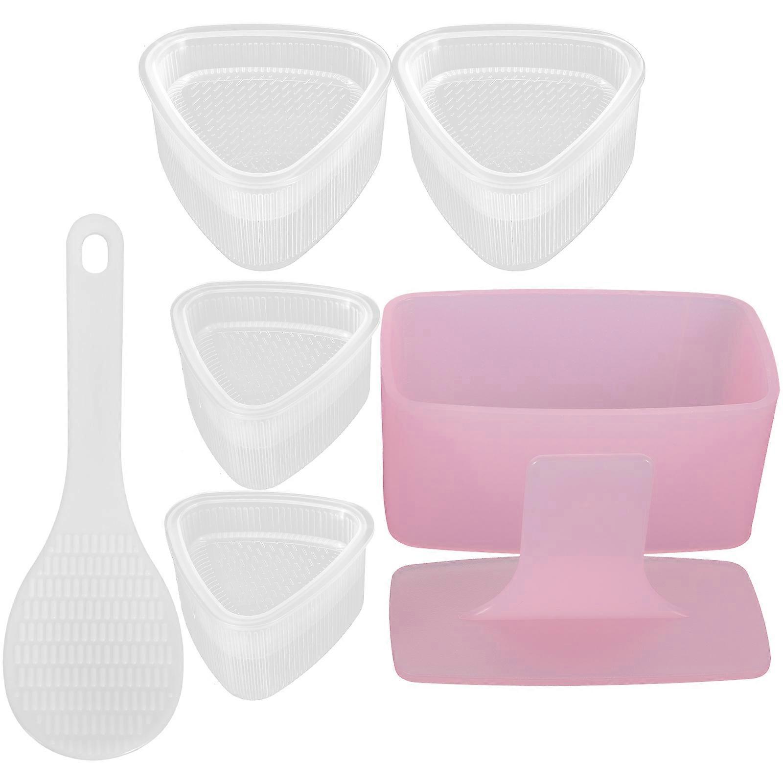 Rice Ball Making Molds 4Sets Sushi Press Maker Kit for Creative Meals