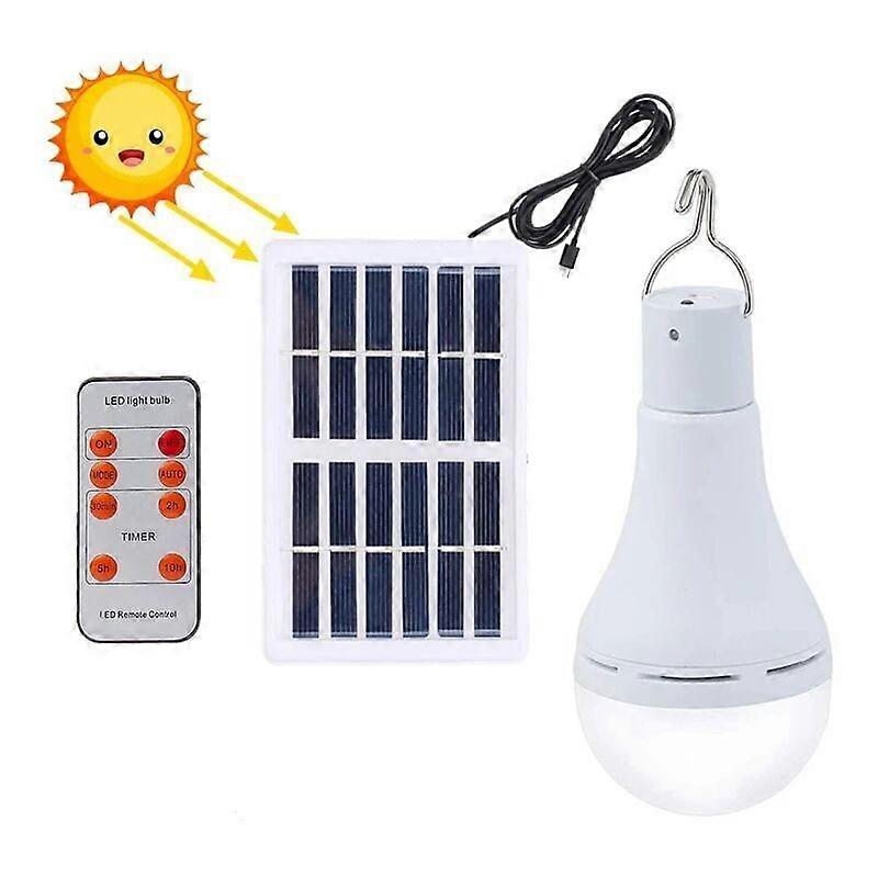 Emergency Rechargeable Light, Solar-powered, Versatile Usage