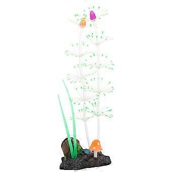 Künstliche Aquariumpflanze aus Silikon, 1 Stück