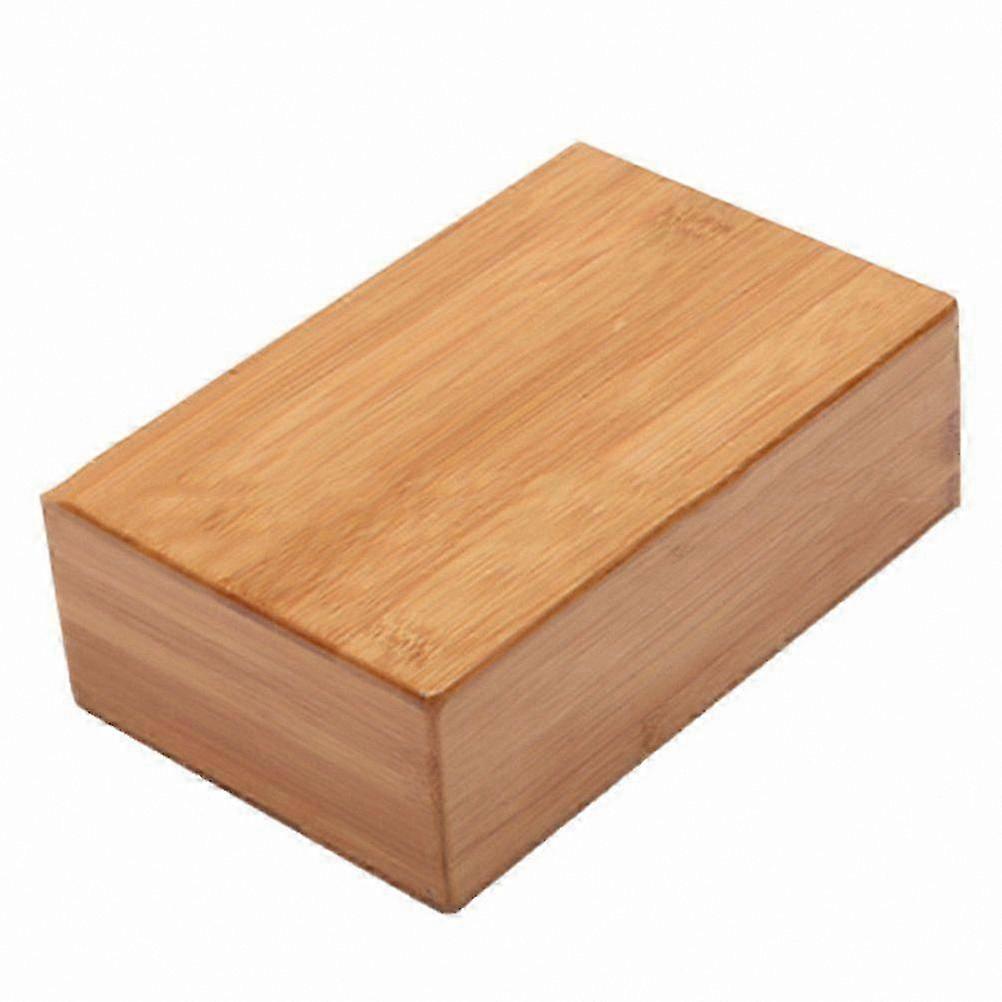 Sustainable Bamboo Yoga Block
