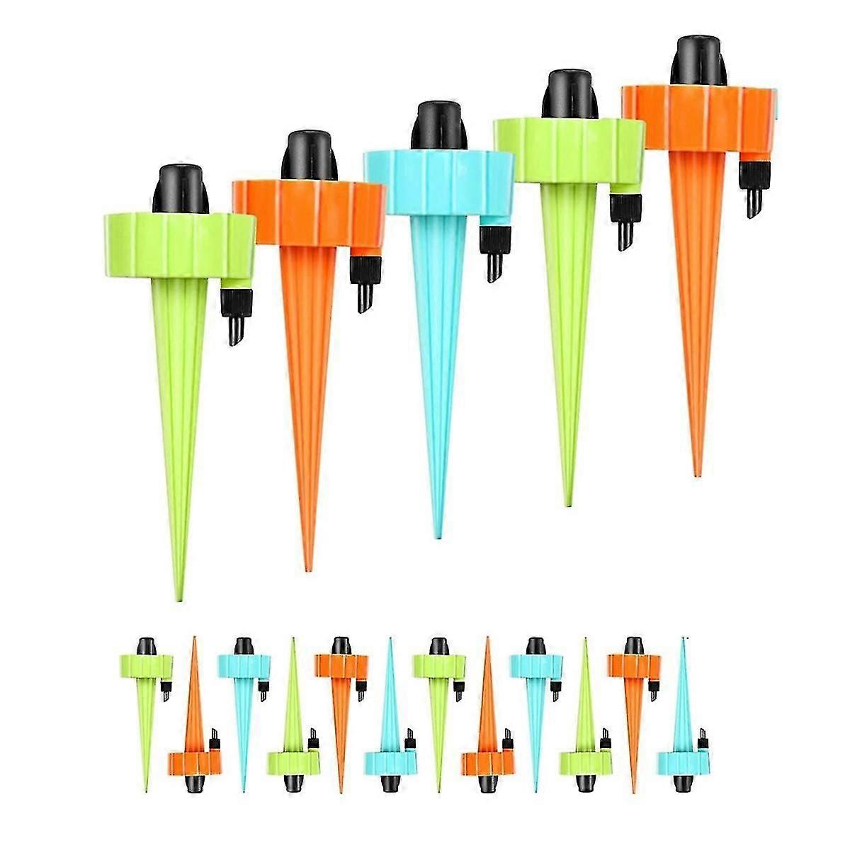 Automatic Watering Spike Device Outdoor Automatic Plant Drip Irrigation System With Slow Release Control Valve Switch