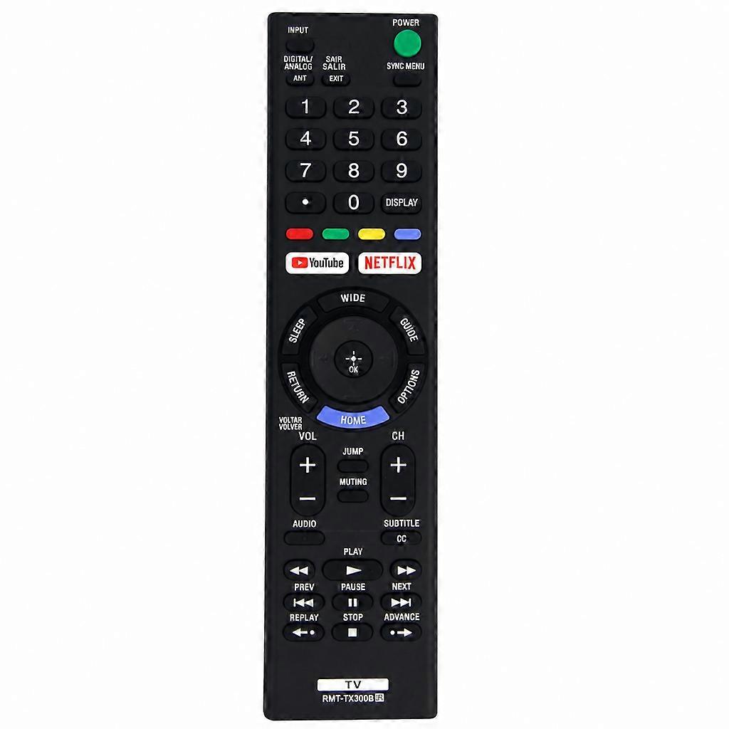 Replacement Remote Control Compatible with Sony TVs RMT-TX300B-QL