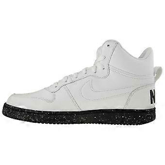 Nike Court Borough Mid White Black Speckled Sole 916759-100